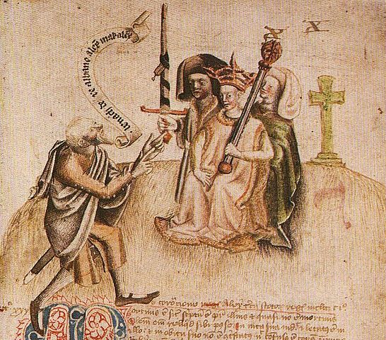 File:Alexander III and Ollamh R&iacute;gh.JPG