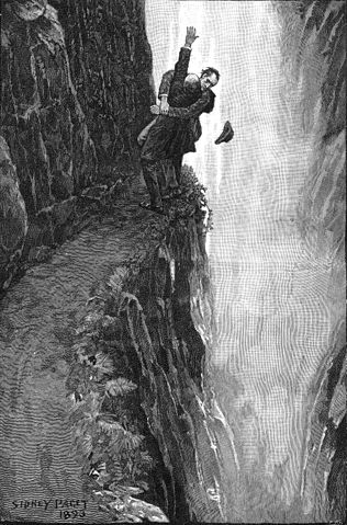 File:Sherlock Holmes and Professor Moriarty at the Reichenbach Falls.jpg