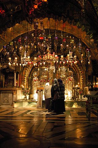 File:Golgotha (Church of the Holy Sepulchre).jpg