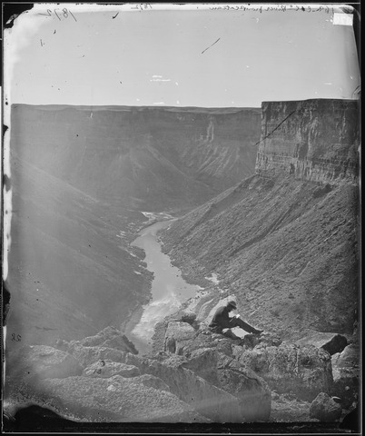 File:GRAND CANYON OF THE COLORADO, MOUTH OF PARIA CREEK, LOOKING WEST FROM PLATUEAU - NARA - 524227.tif