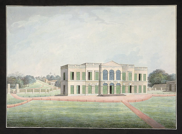 File:Rear view of the East India Company's Factory at Cossimbazar.jpg