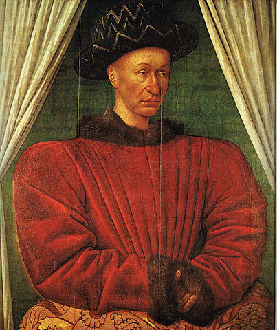 File:Charles VII by Jean Fouquet 1445 1450.jpg