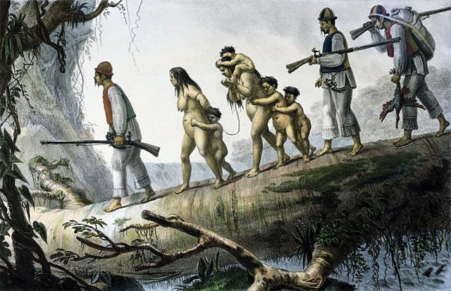 File:Indian Soldiers from the Coritiba Province Escorting Native Prisoners.jpg