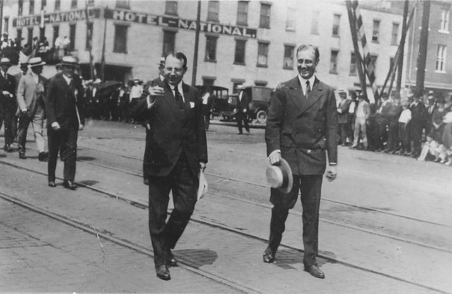 File:Franklin D. Roosevelt and James Cox in Dayton, Ohio - NARA - 197236.jpg