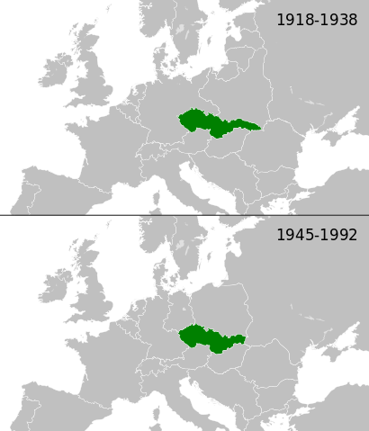 File:Czechoslovakia location map.svg