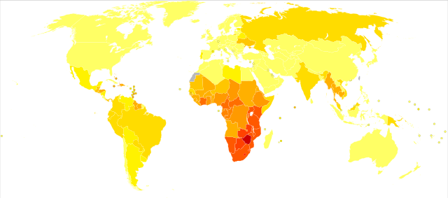File:HIV-AIDS world map - DALY - WHO2004.svg