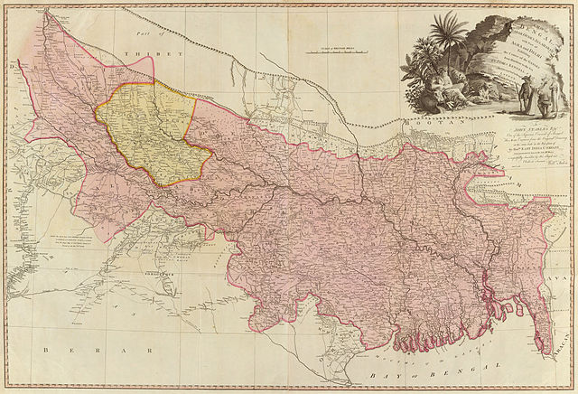 File:1786 - A map of Bengal, Bahar, Oude & Allahabad - James Rennell - William Faden.jpg