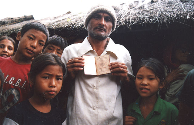 File:Lotshampa refugees in Beldangi Camp.jpg