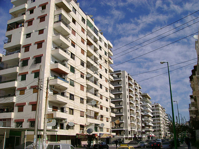 File:Modern neighborhood - Latakia, Syria.jpg