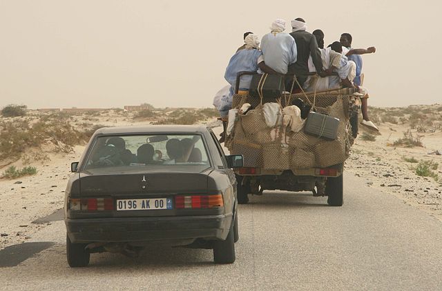 File:Road from Nouakchott to Mauritanian.jpg