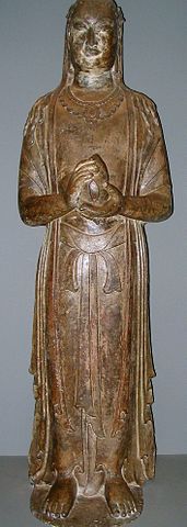 File:Chinese Boddhisattva statue.jpg