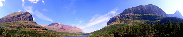 File:Glacier National Park - Many Glacier from Red Rock.jpg