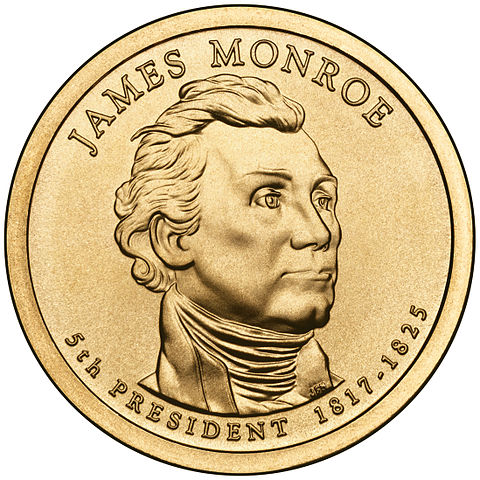 File:James Monroe Presidential $1 Coin obverse.jpg