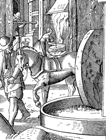 File:The Manufacture of Oil drawn and engraved by J Amman in the Sixteenth Century.png