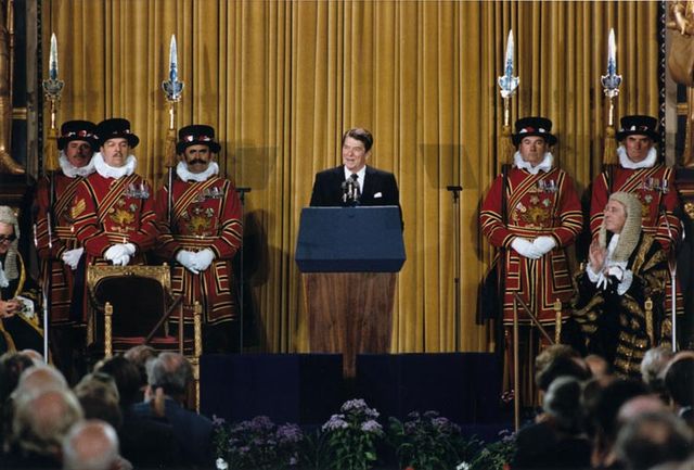 File:President Reagan addressing British Parliament, London, June 8, 1982.jpg