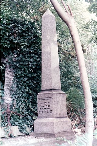 File:Eliot George grave.jpg