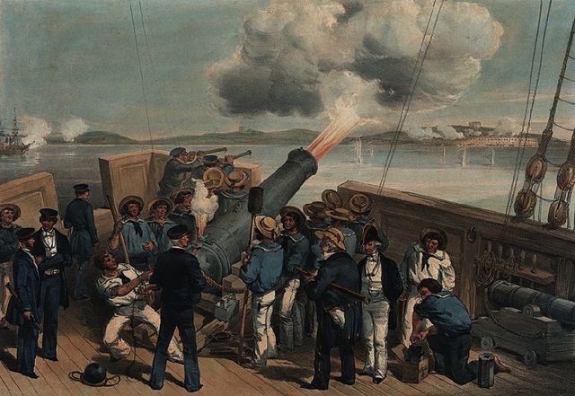 File:Sveaborg bombed.jpg