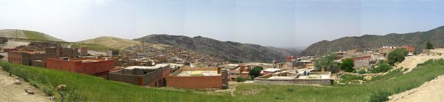 File:Panoramic view of typical Berber village (Morocco - High Atlas Mountains).jpg