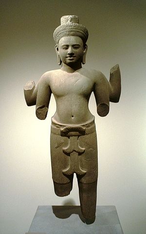 File:Bodhisattva Lokesvara statue.jpg