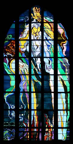 File:Kraków - Church of St. Francis - Stained glass 01.jpg