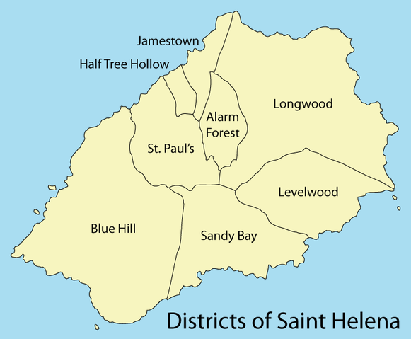 File:District map of Saint Helena.png