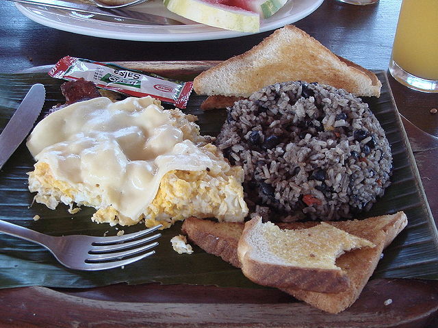 File:Gallo Pinto at breakfast.jpg